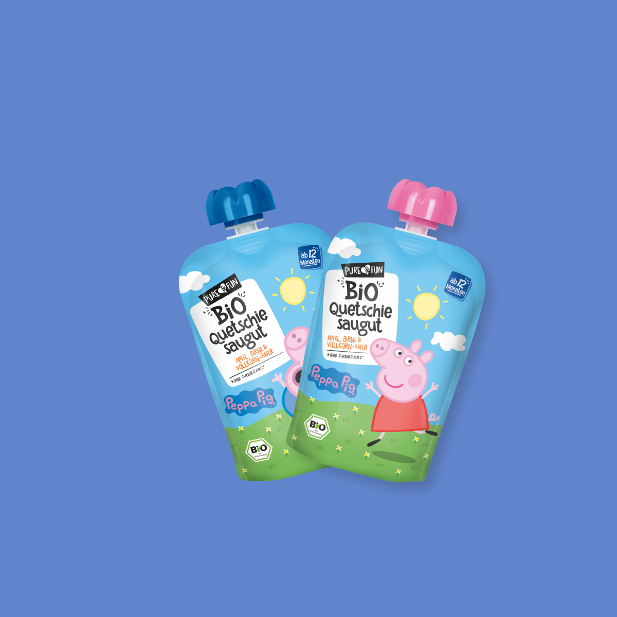 Bio Quetschies saugut - Pure &amp; Fun