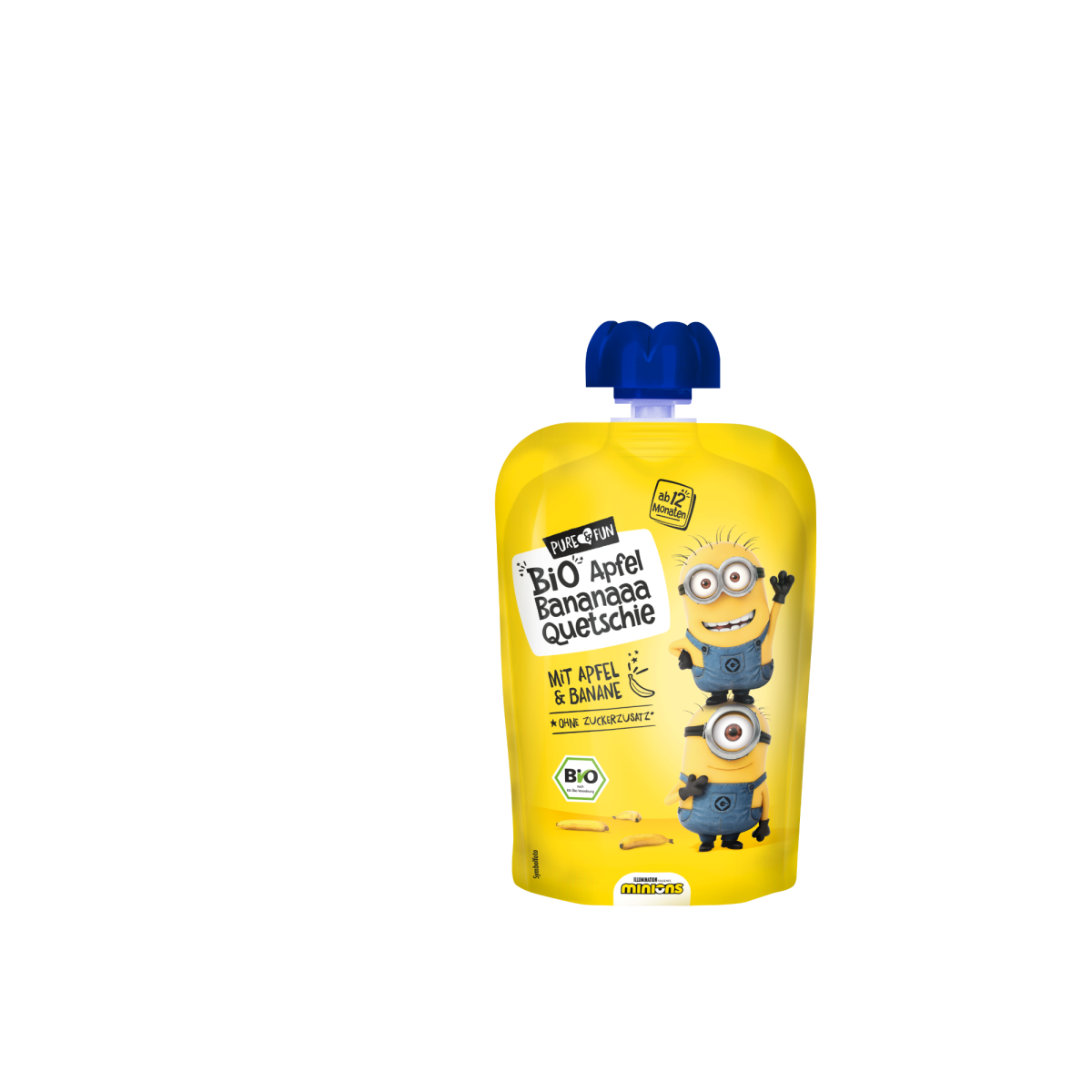 Bio Apfel Bananaaa Quetschie - PURE&amp;FUN